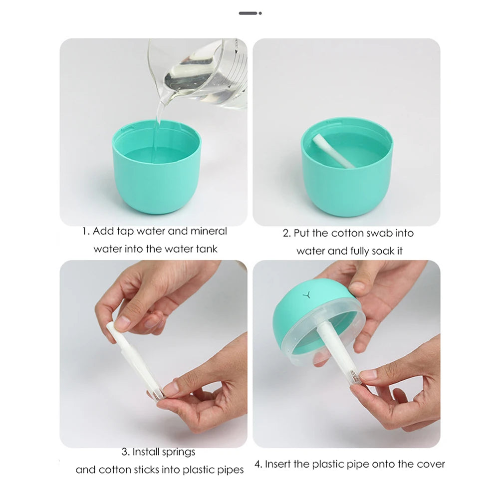 Mini Aroma Humidifier & Night Light