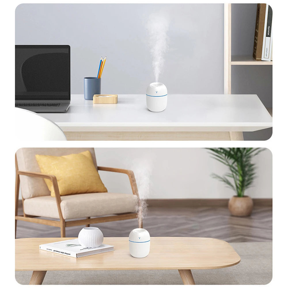Mini Aroma Humidifier & Night Light